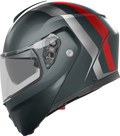 Streetmodular Resia Helmet - Gray/Matte/Red/Silver