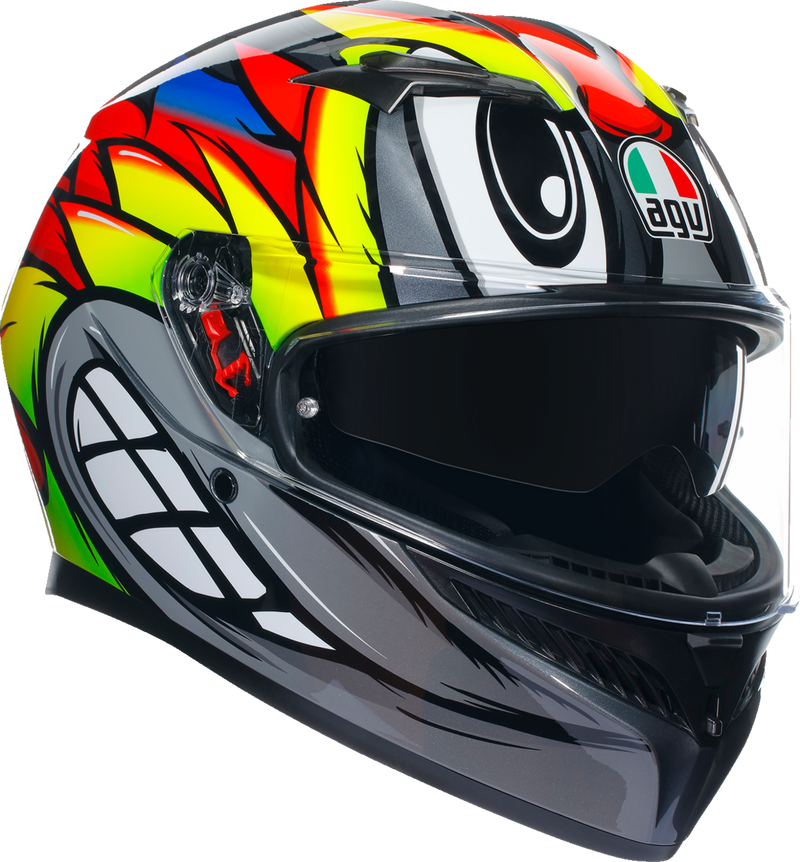 K3 Birdy 2.0 Helmet - Gray/Red/Yellow