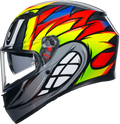K3 Birdy 2.0 Helmet - Gray/Red/Yellow