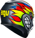 K3 Birdy 2.0 Helmet - Gray/Red/Yellow