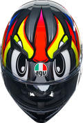 K3 Birdy 2.0 Helmet - Gray/Red/Yellow