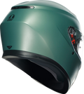 K3 Mono Helmet - Matte/Salvia Green