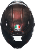 Pista GP RR Mono Helmet - Carbon/Red