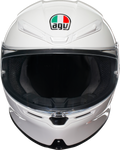 K6 S Solid Helmet - White