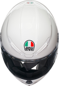 K6 S Solid Helmet - White