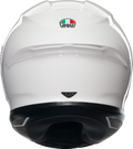 K6 S Solid Helmet - White
