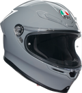 K6 S Solid Helmet - Nardo Gray