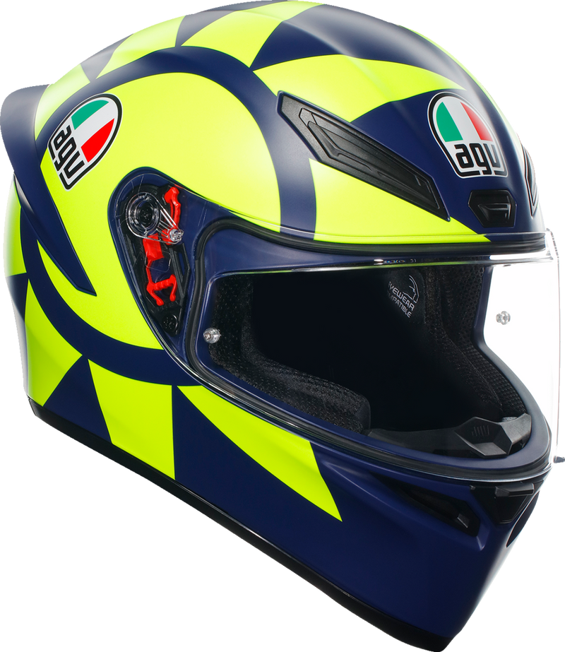 K1 S Soleluna 2018 Helmet - Blue/Yellow