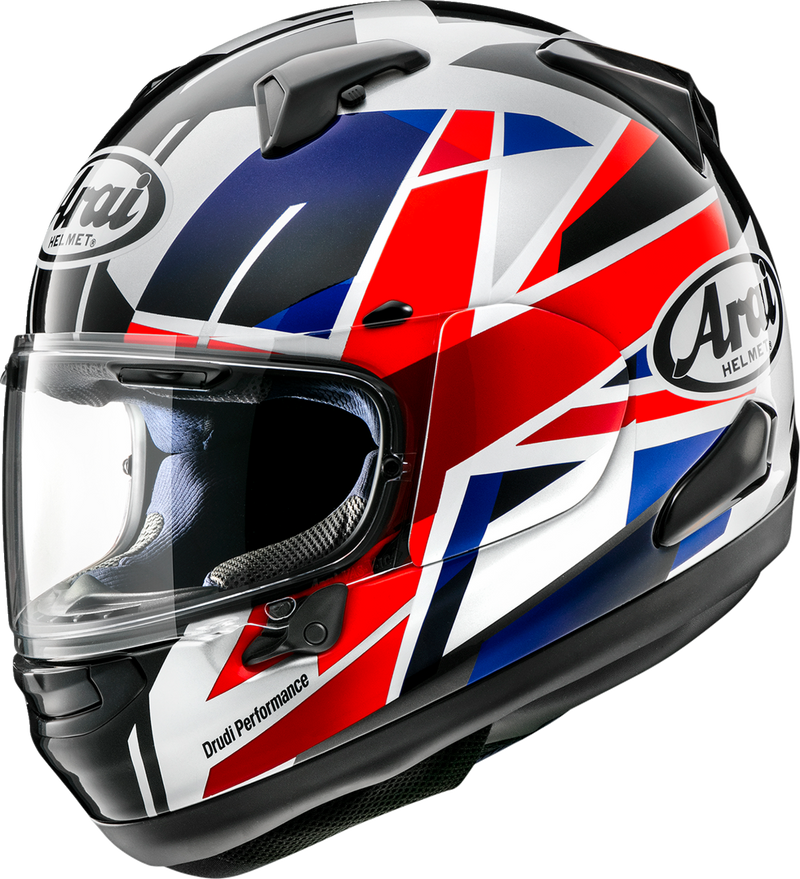 Signet-X Flag UK Helmet - Blue/Red/White