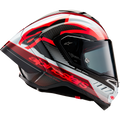 Black + Gloss + Red + White