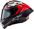 Black + Gloss + Red + White