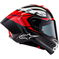 Black + Gloss + Red + White