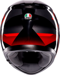 K3 Striga Helmet - Black/Gray/Red