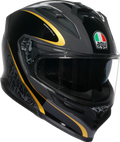 K7 Flow 46 Helmet - Black/Gold