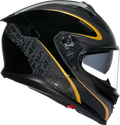 K7 Flow 46 Helmet - Black/Gold