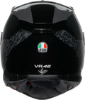 K7 Flow 46 Helmet - Black/Gold