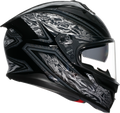 K7 Damascus Helmet - Black/Silver