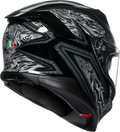 K7 Damascus Helmet - Black/Silver