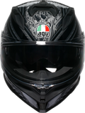 K7 Damascus Helmet - Black/Silver