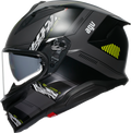 K7 Kyber Helmet - Gray/Matte/Yellow Fluo