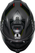 K7 Kyber Helmet - Gray/Matte/Yellow Fluo