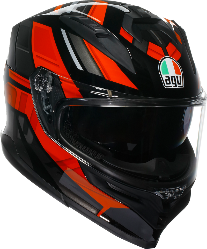 K7 Taurax Helmet - Black/Red