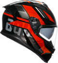 K7 Taurax Helmet - Black/Red