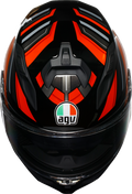 K7 Taurax Helmet - Black/Red