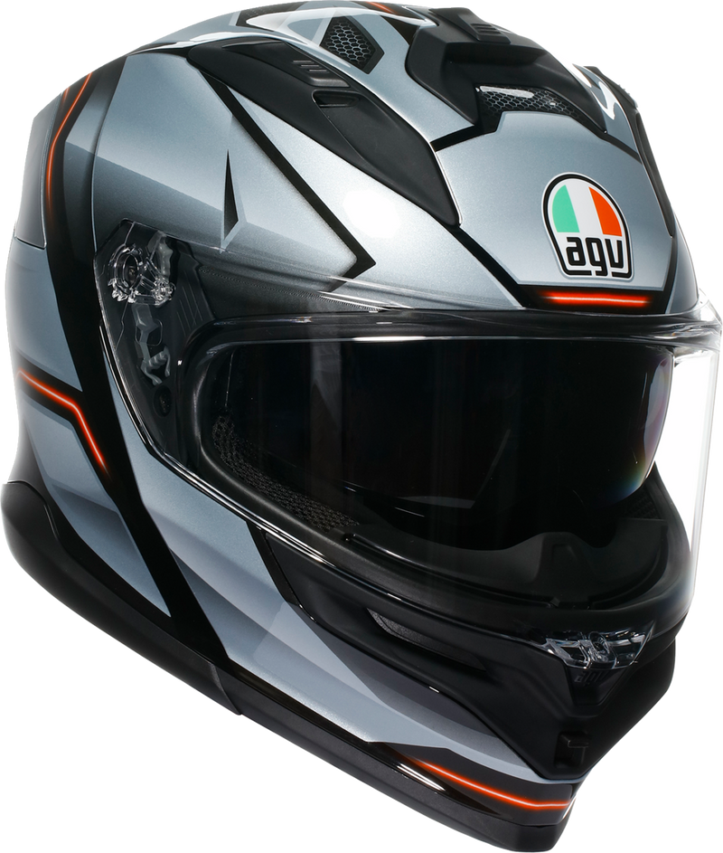 K7 Jaeger Helmet - Black/Silver