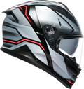 K7 Jaeger Helmet - Black/Silver