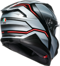 K7 Jaeger Helmet - Black/Silver