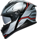 K7 Jaeger Helmet - Black/Silver