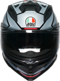 K7 Jaeger Helmet - Black/Silver