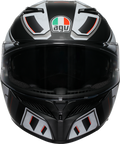 K3 Rivia Helmet - Black/Matte/White