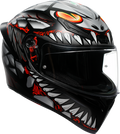 K1 S Lyzard Helmet - Black/Gray/Matte/Red