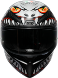 K1 S Lyzard Helmet - Black/Gray/Matte/Red