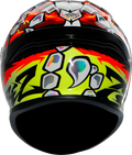 K6 S Bezzecchi 2024 Helmet - Red/Yellow