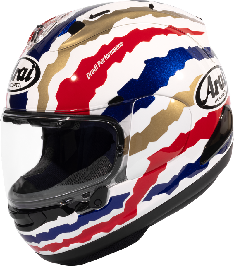 Corsair-X Doohan Restyle Helmet - Blue/Gold/Red/White