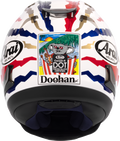 Corsair-X Doohan Restyle Helmet - Blue/Gold/Red/White
