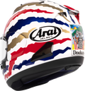 Corsair-X Doohan Restyle Helmet - Blue/Gold/Red/White