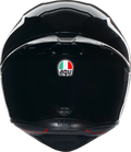 K1 S Solid Helmet - Black