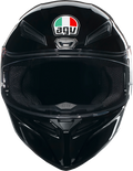 K1 S Solid Helmet - Black