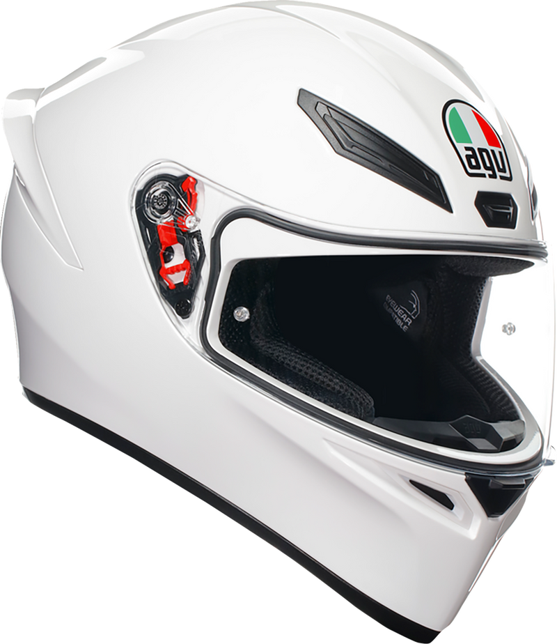 K1 S Solid Helmet - White