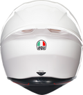 K1 S Solid Helmet - White