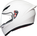 K1 S Solid Helmet - White