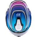 Black + Blue + Fluorescent Pink + Gloss + White