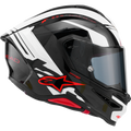 Black + Gloss + Red + White