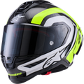 Black + Fluorescent Yellow + Gloss + Silver