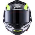 Black + Fluorescent Yellow + Gloss + Silver