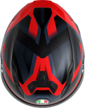 K7 Glimpse Helmet - Black/Matte/Red